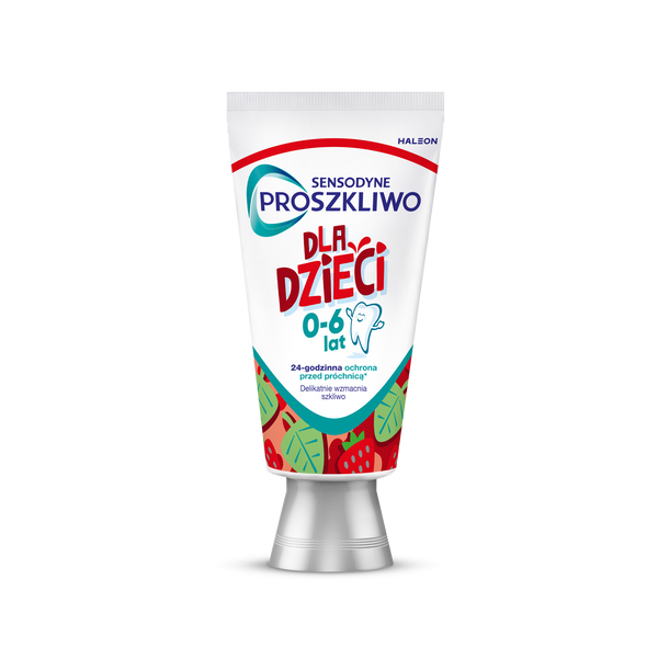 Sensodyne Proszkliwo Dla Dzieci 0-6 lat 50 ml - cover