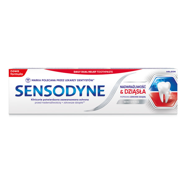Sensodyne Nadwrażliwość i Dziąsła Whitening 75 ml - image 4