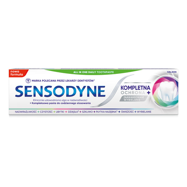 Sensodyne Kompletna Ochrona + Zaawansowane Wybielanie 75 ml - image 4