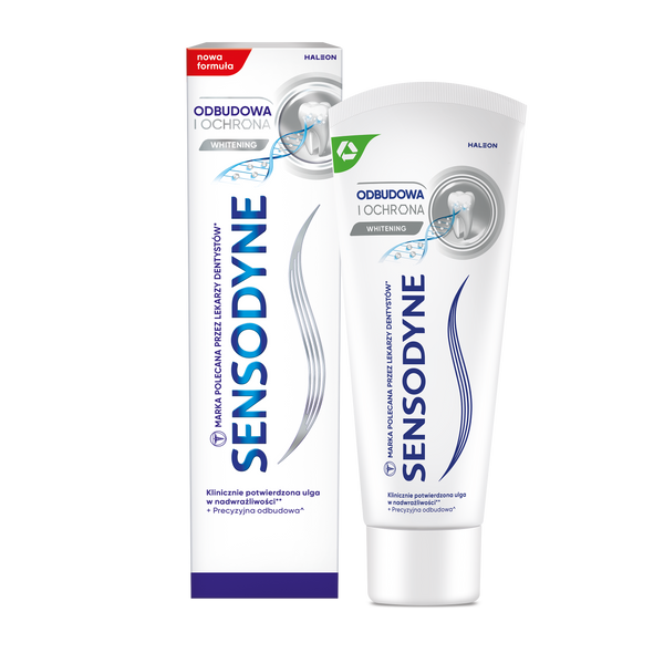 Sensodyne Odbudowa i Ochrona Whitening 75 ml - image 2